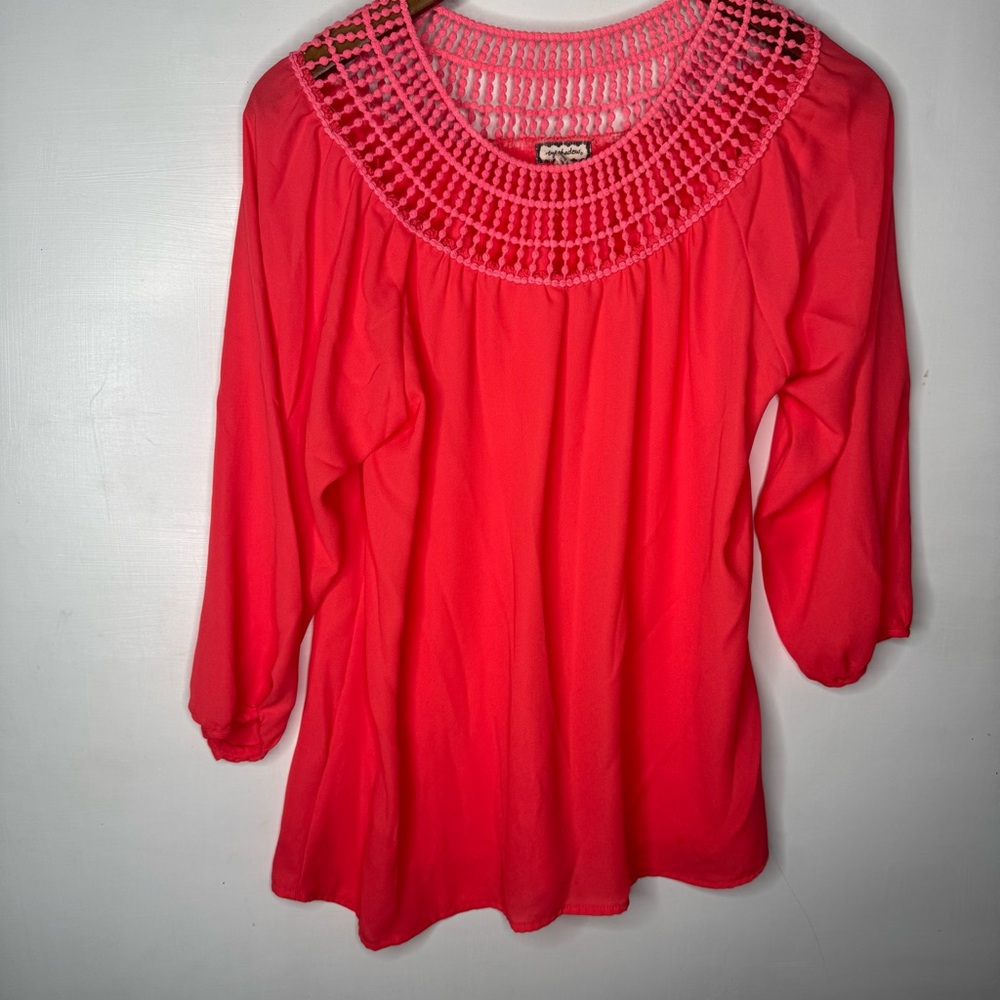 Eyeshadow Vintage  Y2K Women's Red Top